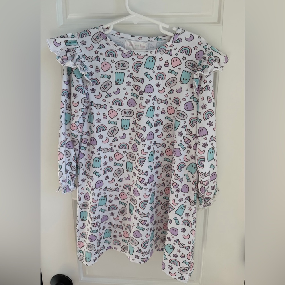 Cecil & Lou Halloween Ghost Dress 4T